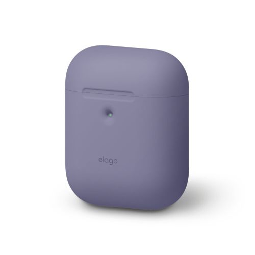 ELAGO Airpod 2 Silicone Case Lavanda Gray 