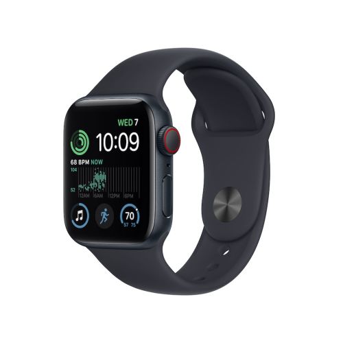 Apple Watch SE 2022 GPS + Cellular 40mm Midnight Aluminium - Sport Band Midnight