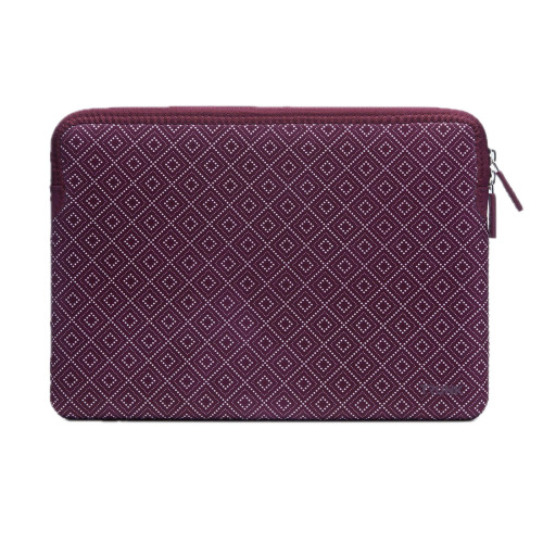 TRUNK Neoprene Sleeve 13" - Wine Red Rhombe