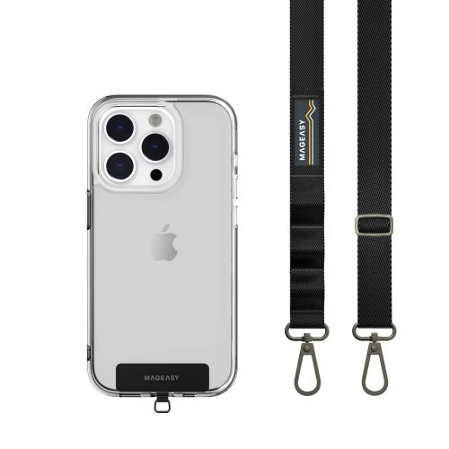 SWITCHEASY Strap+Strap Card Universal 20mm Black