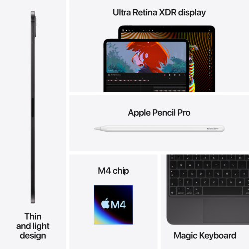 iPad Pro 11" w/Standard Glass 2024