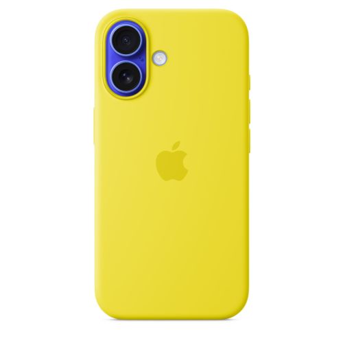 Apple iPhone 16 Silicone Case w/ MagSafe - Star Fruit
