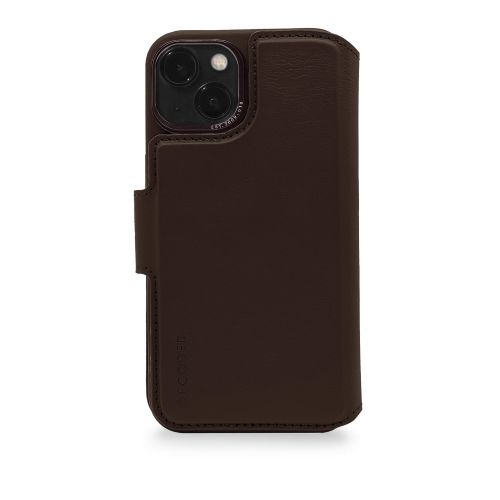 Decoded Leather MagSafe Modu Wallet for iPhone 6,7'' Chocolate Brown