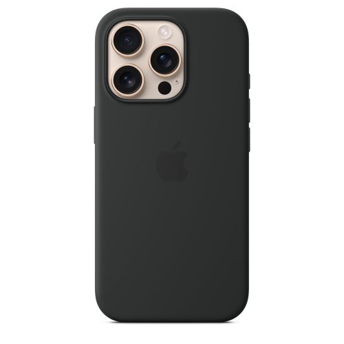 Apple iPhone 16 Pro Max Silicone Case w/ MagSafe - Black