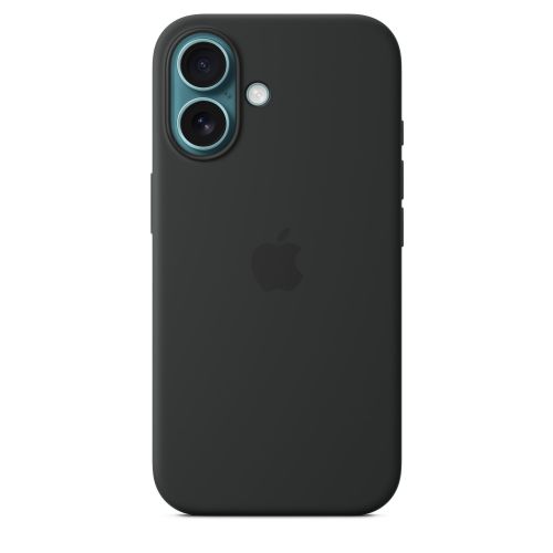 Apple iPhone 16 Plus Silicone Case w/ MagSafe - Black